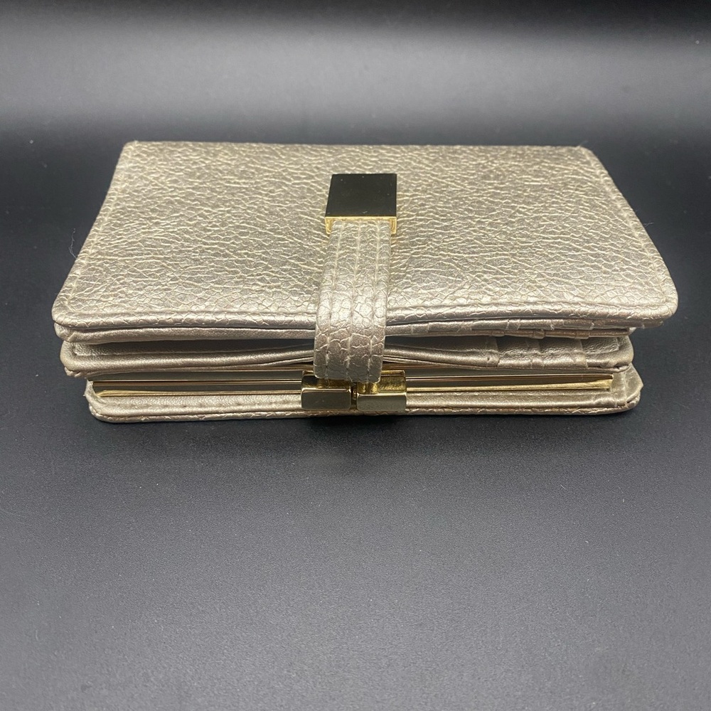 Safe Keeper Silver and Gold Womens Wallet Strap With Coin Purse CLEAN